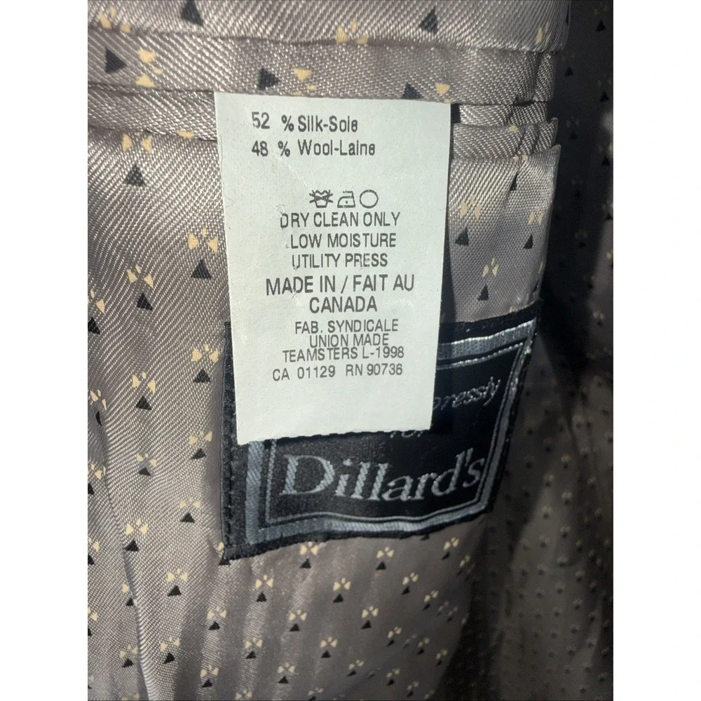 Lauren Ralph Lauren Exclusively For Dillard 'S Sport CoatMens 40R Gray